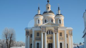 Вышинский монастырь, XVIII-XIX вв.: Казанский собор, 1844-1874 гг.